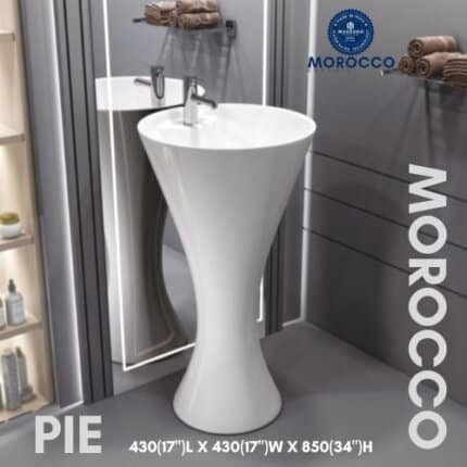 PIE  (17")L X (17")W X (34")H